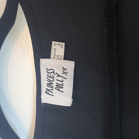 Princess Polly Black Cropped Cardigan - Picture 2 of 9